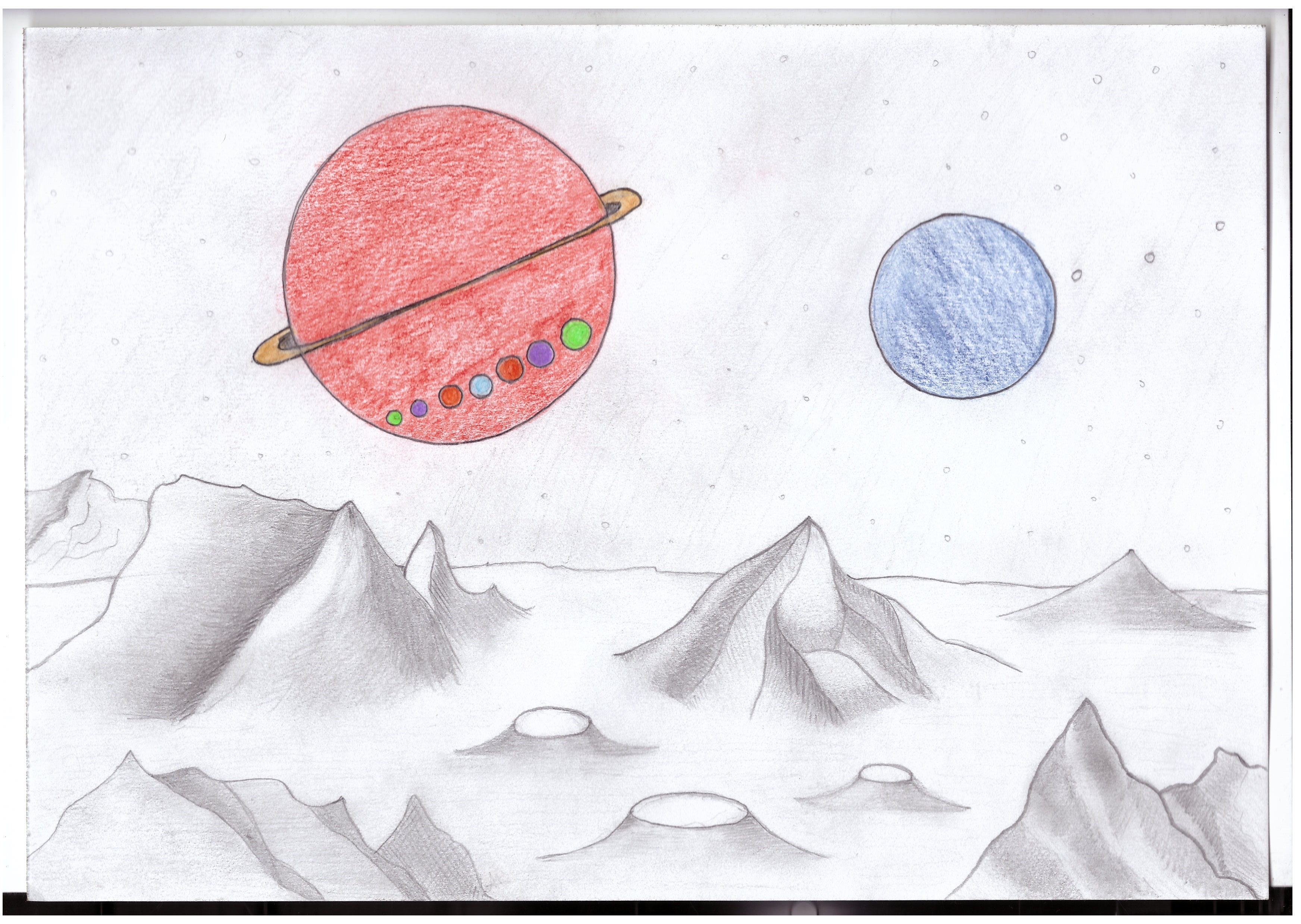 Рисунок участника Анфиса Аникиева, 14