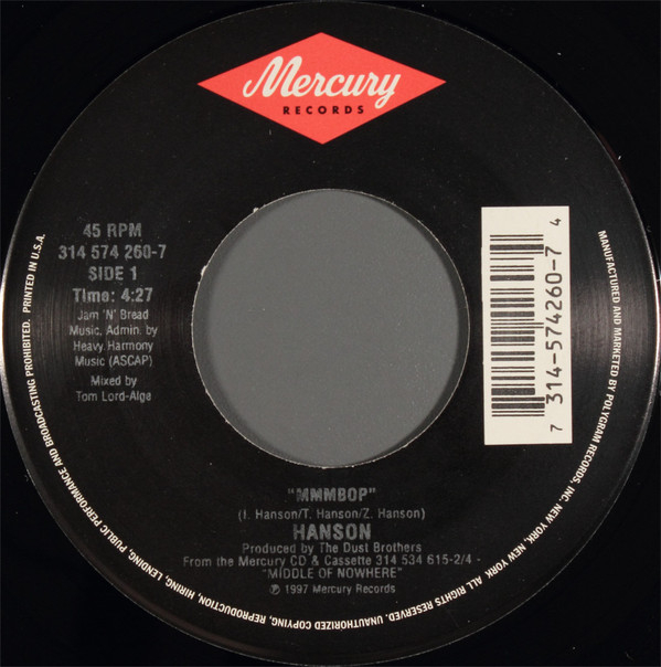 Обложка трека "Hanson - MmmBop"